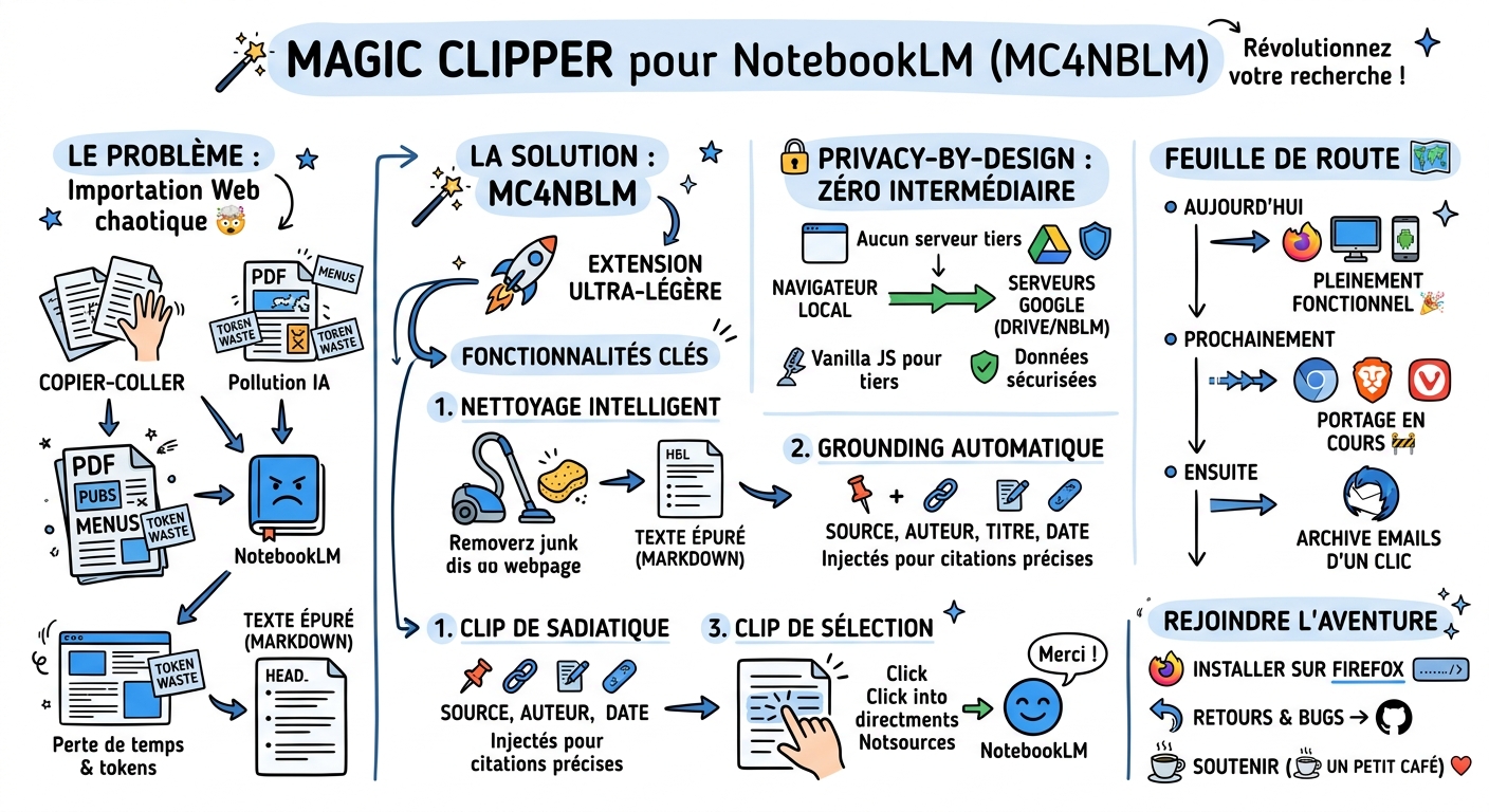 Magic Clipper for NotebookLM