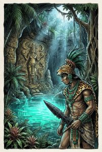 LE SERVITEUR D&rsquo;IXCHEL : Les Ombres du Cenote Sacré (Spécimen de Test)